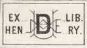 Henry Duhamel : ex-libris