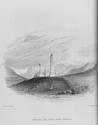 Illustrations of the Passes of the Alps, Brockedon : l'Obélisque et le bourg de Mont-Genèvre