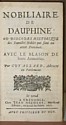 Nobiliaire de Dauphin : titre
