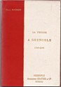 La presse à Grenoble : plate de reliure